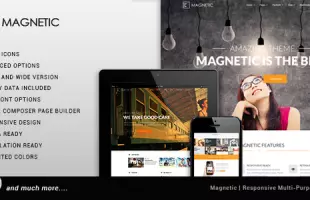 Themeforest : Magnetic - Creative Responsive Multi-Purpose Theme