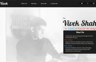 Vivek Shah - A Digital Portfolio