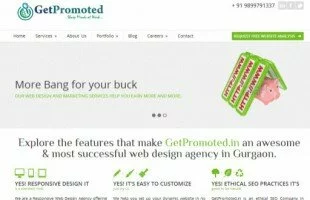 GetPromoted.in Web Design Gurgaon