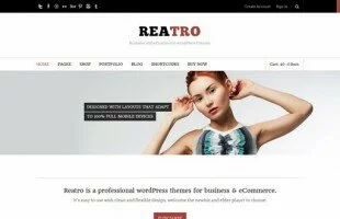 Reatro-Retina & easy to use wordpress theme