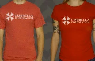 Participate and win a shirt Umbrella Corporation