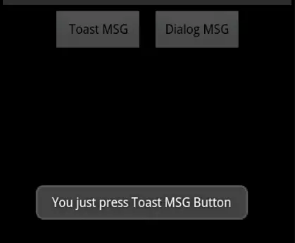 Android Toast Example