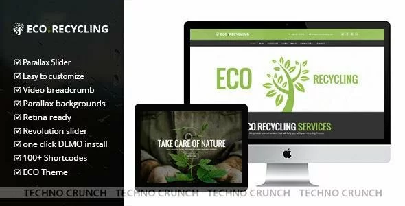 Themeforest : EcoRecycling - a Multipurpose Wordpress Theme