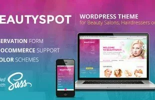 Themeforest : BeautySpot - WordPress Theme for Beauty Salons