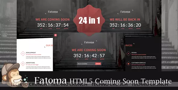 Themeforest : Fatoma - Coming Soon Template
