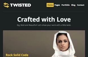 Twisted Wordpress Theme