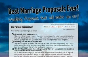 Best Marriage Proposals Ever!