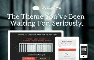 CloudServer One Page Responsive Hosting Template