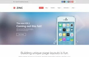 Zinc Multi-purpose WordPress Theme
