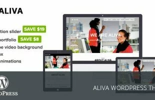 Themeforest : Aliva Creative WordPress Theme