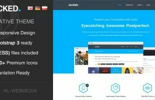 Themeforest : Jacked - Creative Wordpress Theme