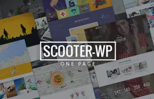 Themeforest: Scooter - One Page Multi-Purpose Theme