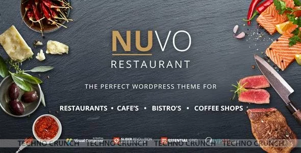 NUVO - Restaurant, Cafe & Bistro Wordpress Theme