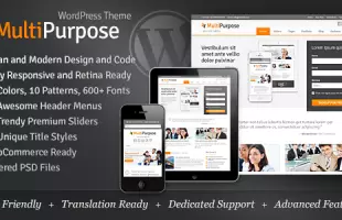 MultiPurpose - Responsive WordPress Theme