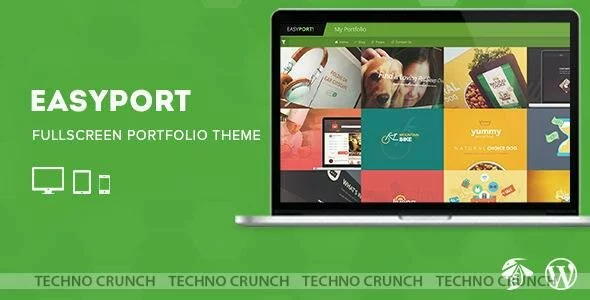 Easyport - Fullscreen Portfolio Theme